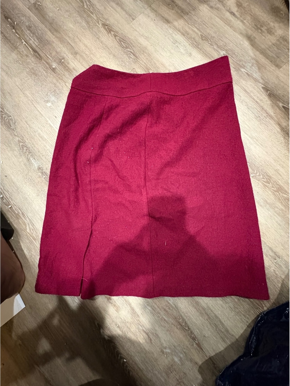 Banana Republic burgundy pencil skirt